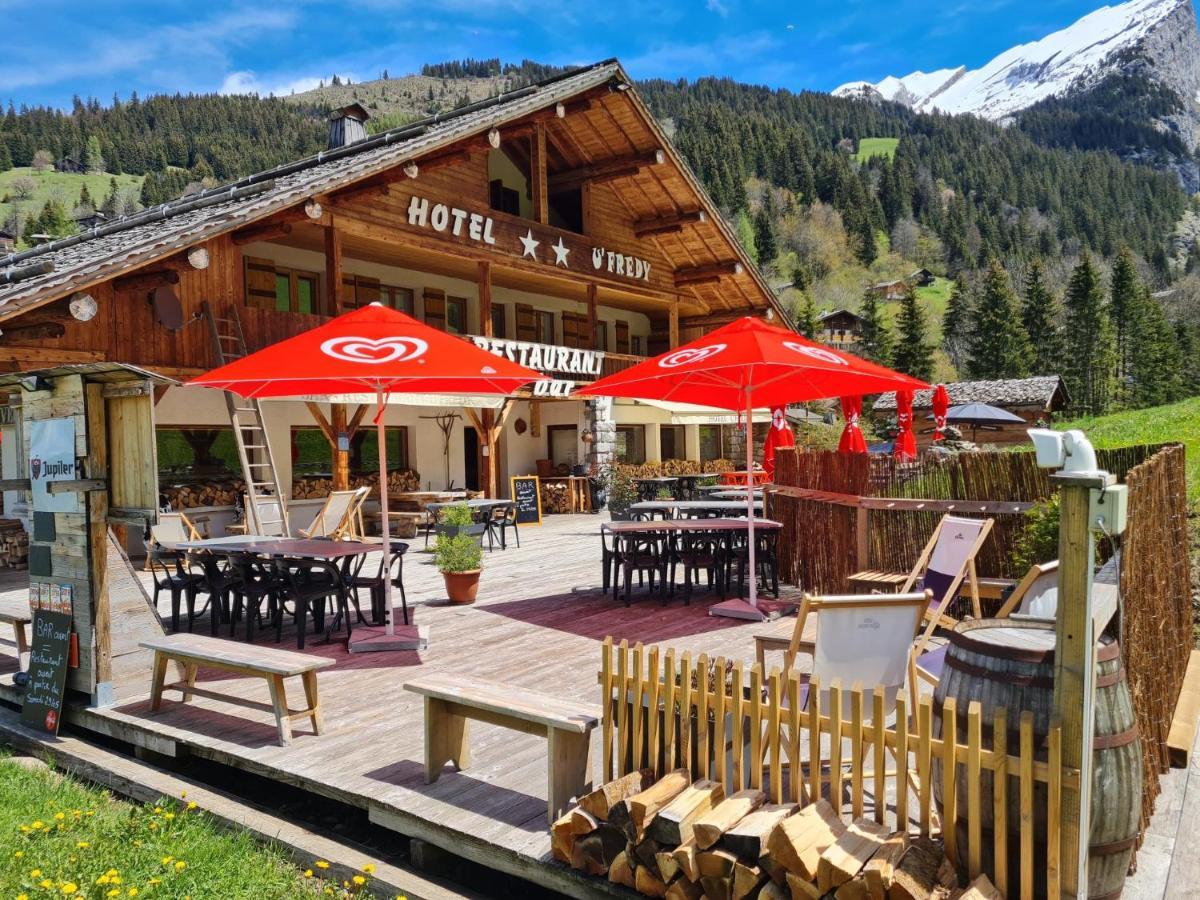 Hotel Restaurant U'Fredy La Clusaz Exterior foto