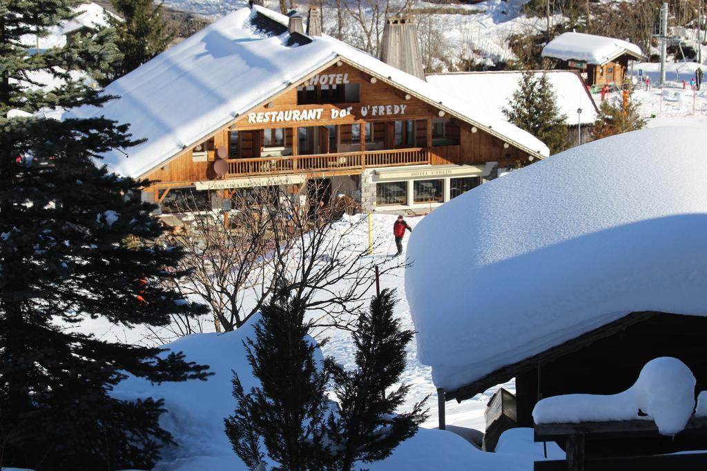 Hotel Restaurant U'Fredy La Clusaz Exterior foto