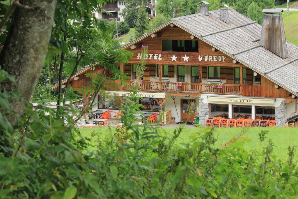 Hotel Restaurant U'Fredy La Clusaz Exterior foto