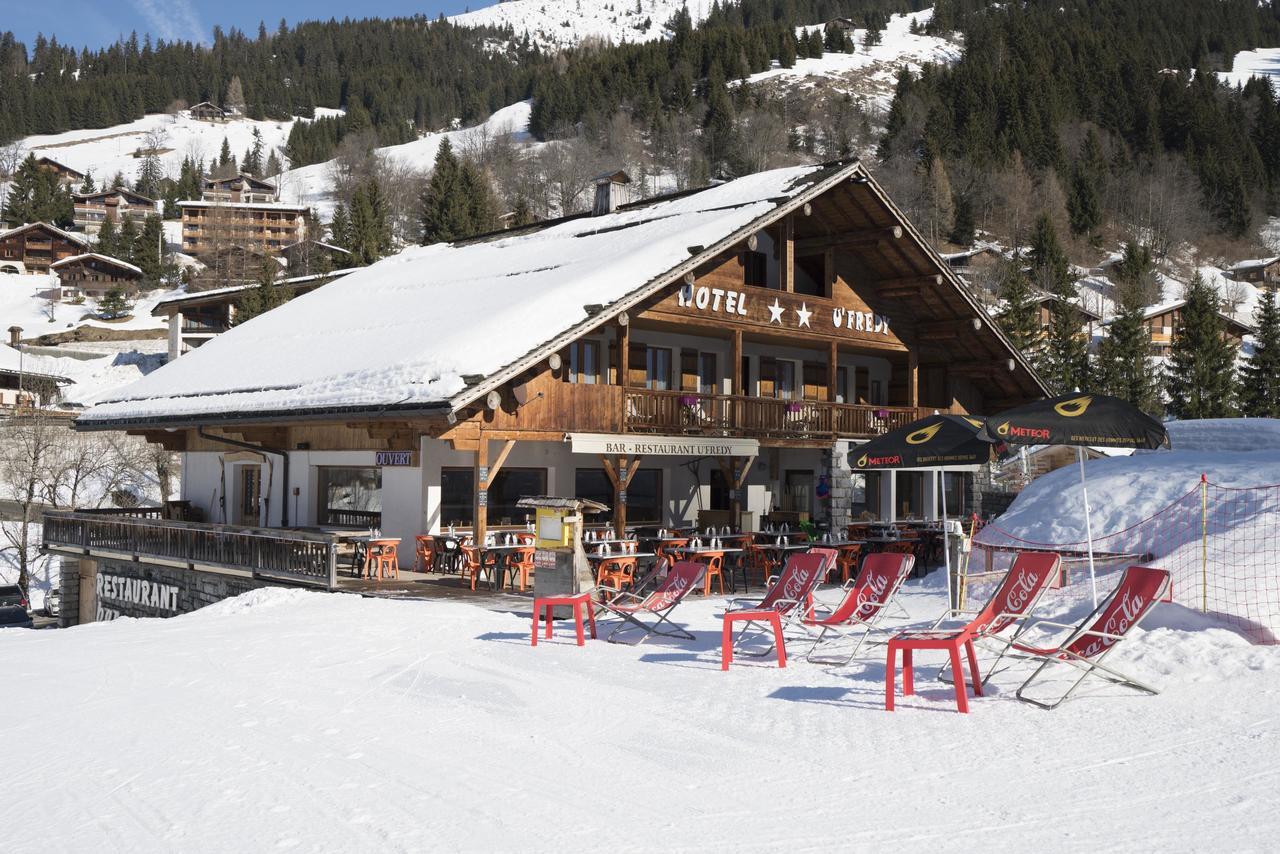 Hotel Restaurant U'Fredy La Clusaz Exterior foto