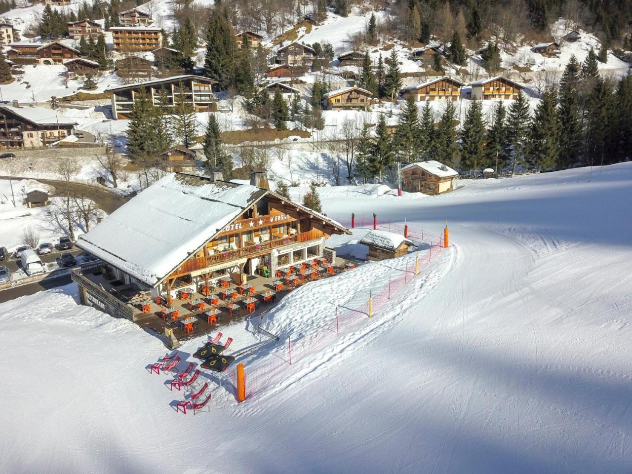 Hotel Restaurant U'Fredy La Clusaz Exterior foto